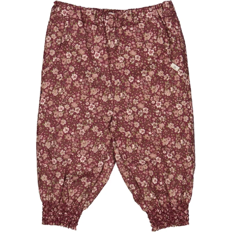 Trousers Sara Lined - mulberry flowers