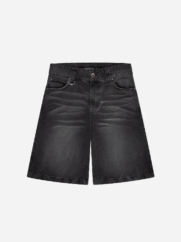 SILHOUETTE JORTS - FADED BLACK