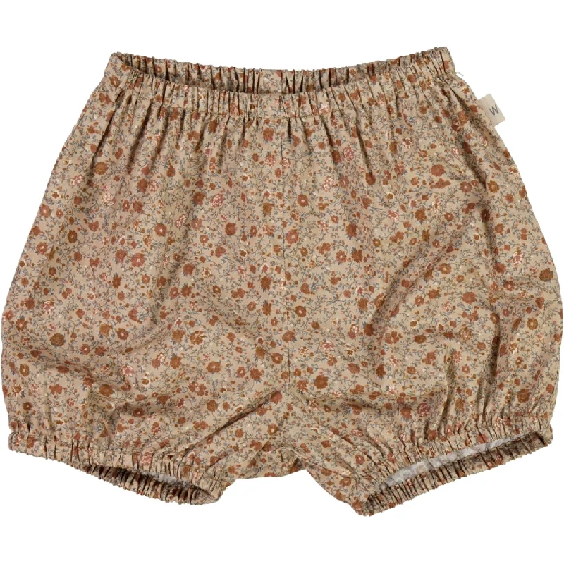 Nappy Pants Pleats - rose tangled flowers