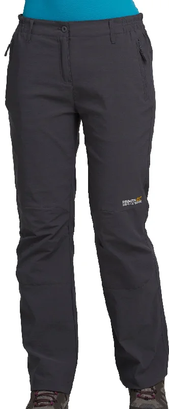 Regatta Geo Extol II (Long) Womens Walking Trousers - Grey