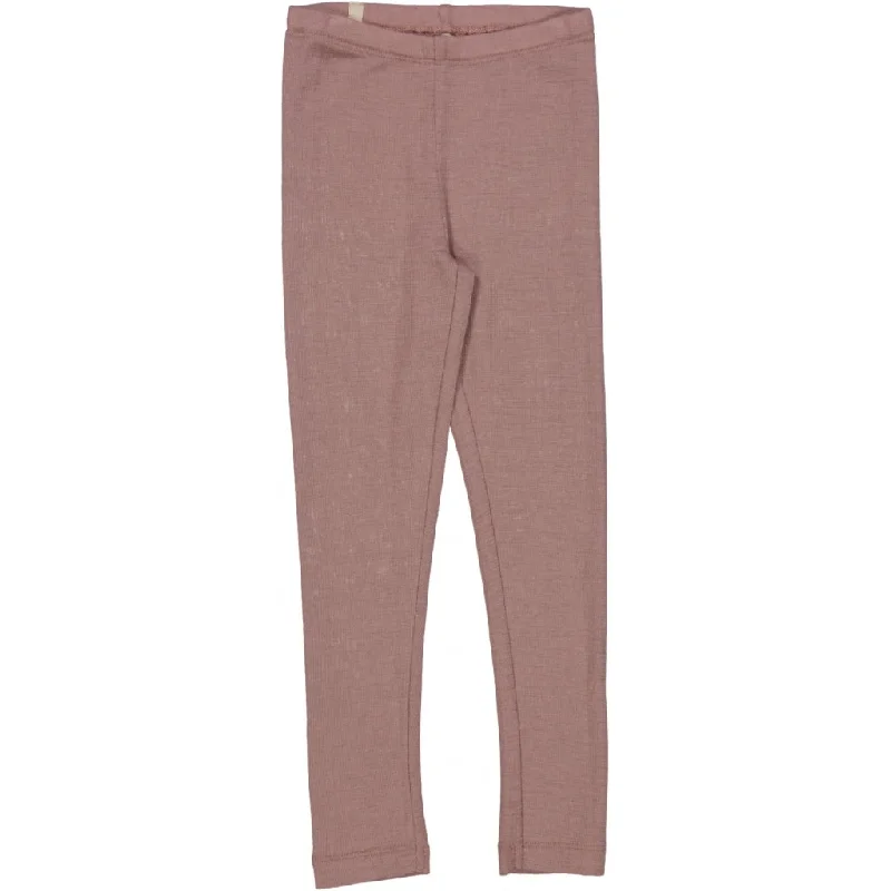 Wool Leggings - dusty lilac