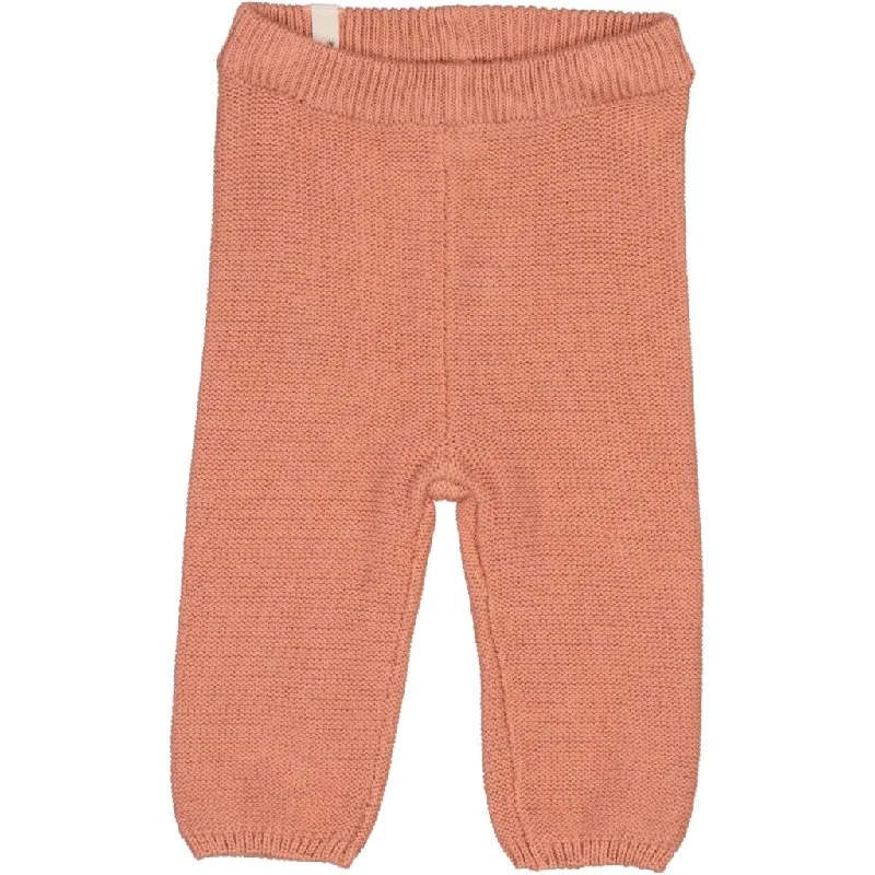 Knit Trousers Millian - cameo brown