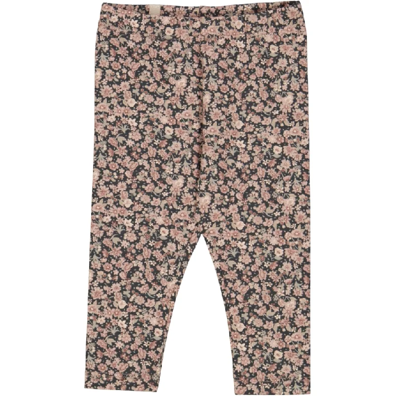 Jersey Leggings - winter flowers