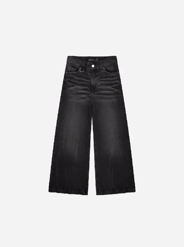 SILHOUETTE DENIM - FADED BLACK