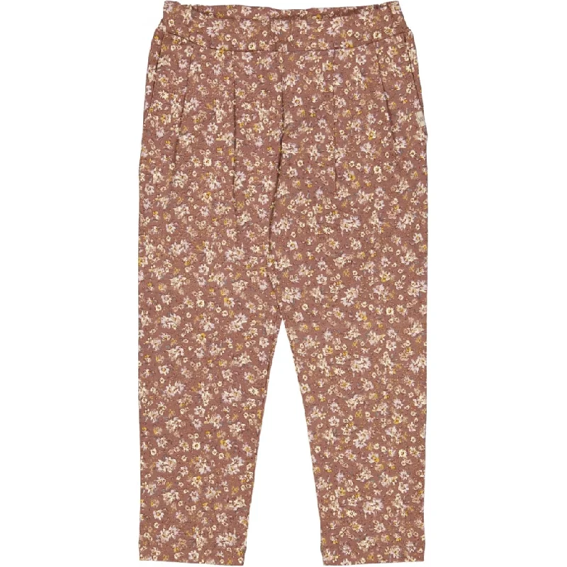 Soft Pants Ejsa - vintage rose flowers