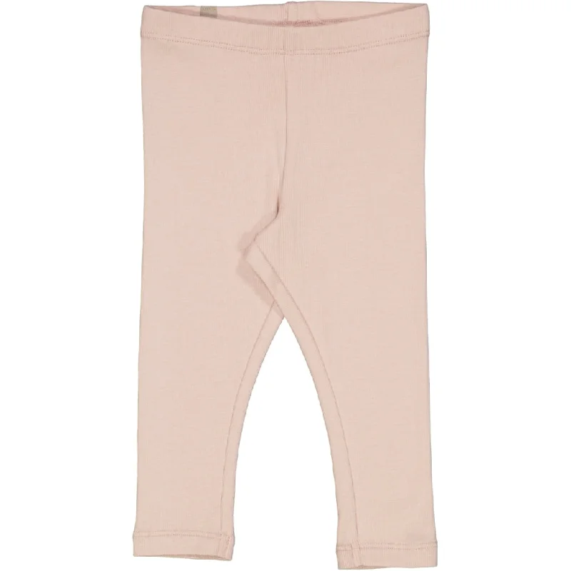 Rib Leggings - powder