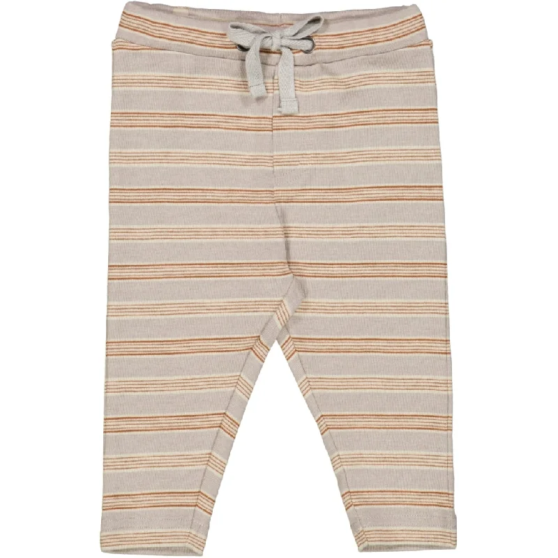 Soft Pants Manfred - morning dove stripe