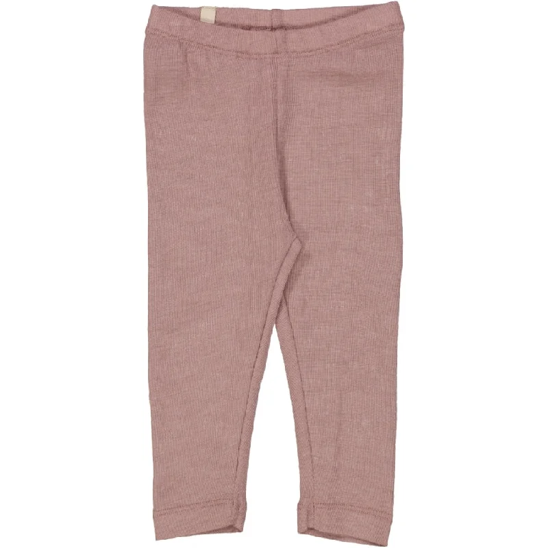 Wool Leggings - dusty lilac