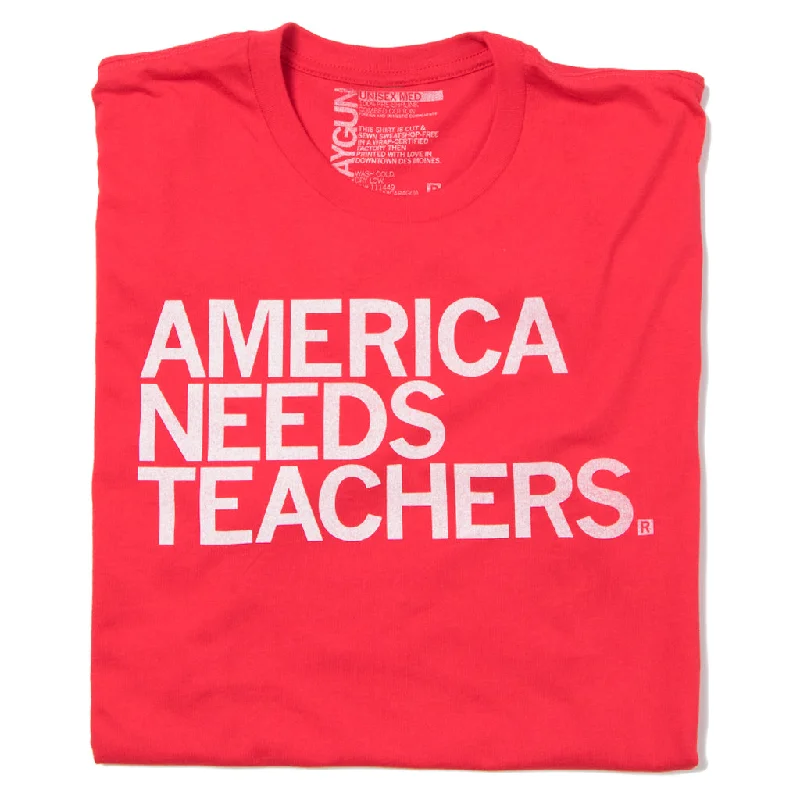 America Needs Teachers Red