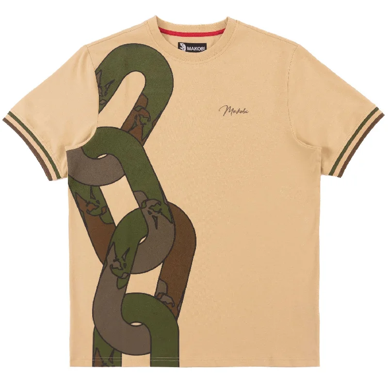 M376 Dober Chain Tee - Khaki