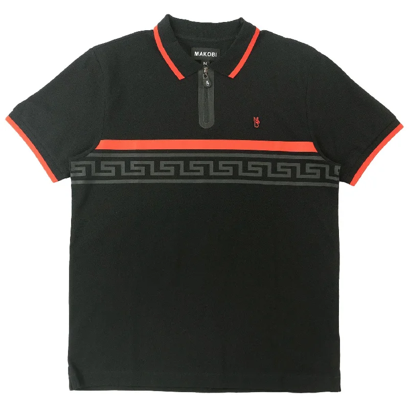 M397 MORADI Polo Shirt - Black