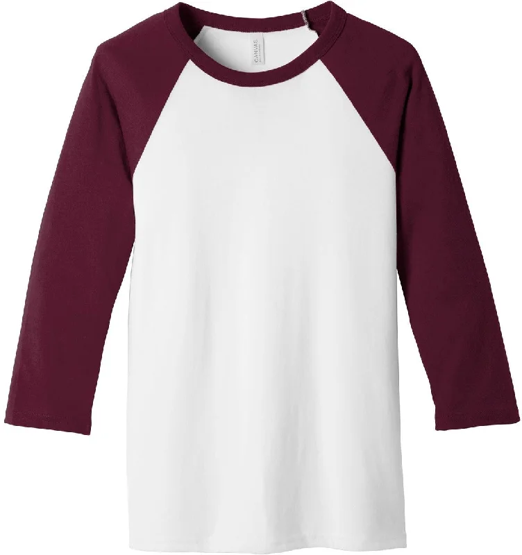 CLOSEOUT - Bella+Canvas 3/4-Sleeve Baseball Tee