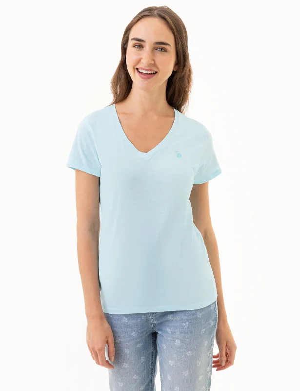 TONAL V-NECK T-SHIRT