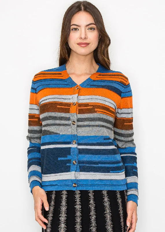 Sunset Stripes Cardigan