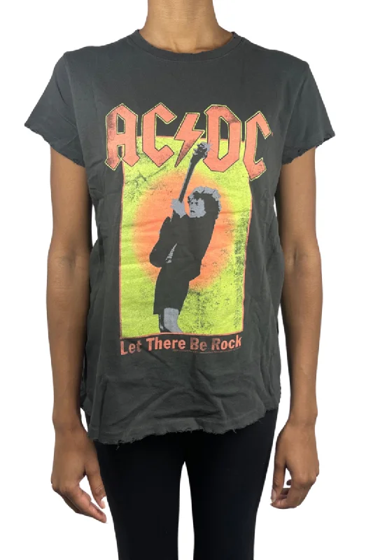 AC DC Let There be Rock European Tour Tee Shirt by Junk Food