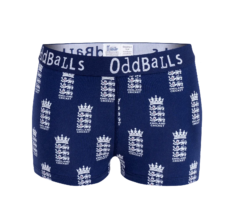 England Cricket BLUE - Ladies Boxers