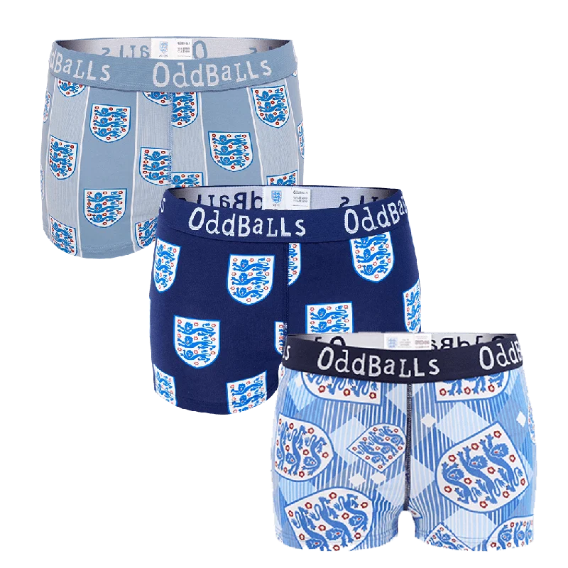 England FA Bundle - Ladies Boxers 3 Pack Bundle