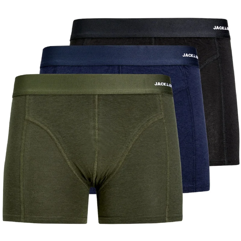 Jack & Jones Junior Forest Night Basic Bamboo Boxershorts 3-pack Noos