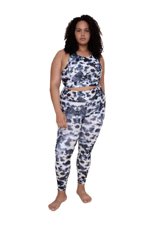 Mono B Inkblot High Waist Leggings APH3109 and Plus