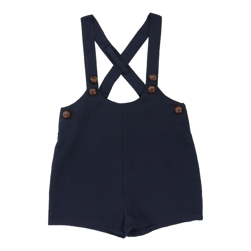 Analogie By Lil Legs Suspender Shorts Navy