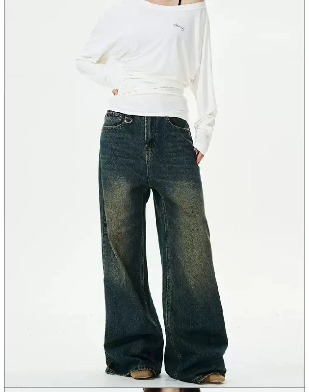 Dark Wash Relaxed Fit Jeans