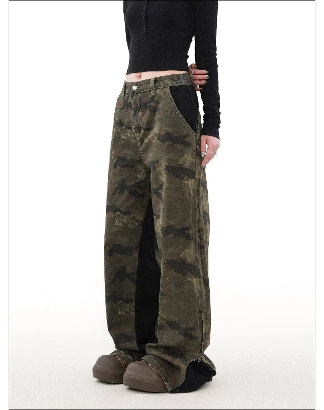 Side Stitched Camouflage Pants