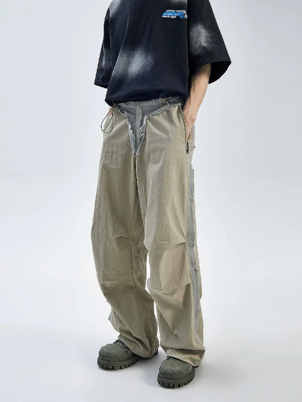 Spliced Rip Comfty Track Pants