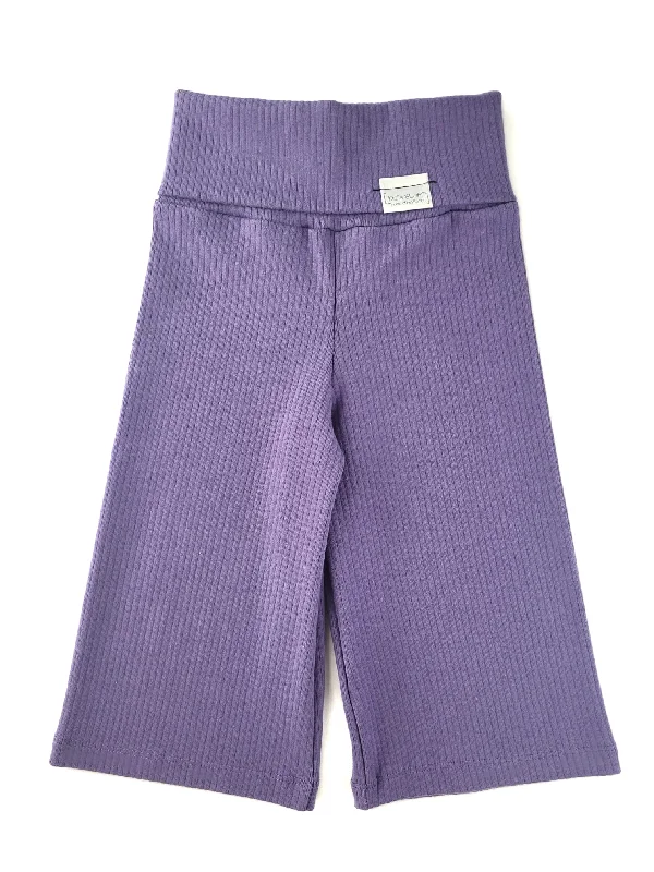 Danny Wide Leg Pants | Grape (6-8 years)