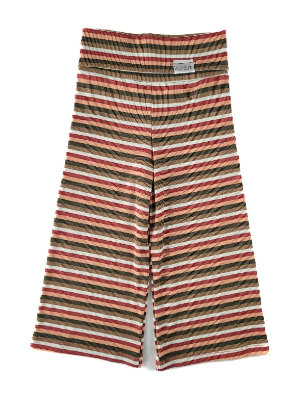 Danny Wide Leg Pants | Sunset Stripes