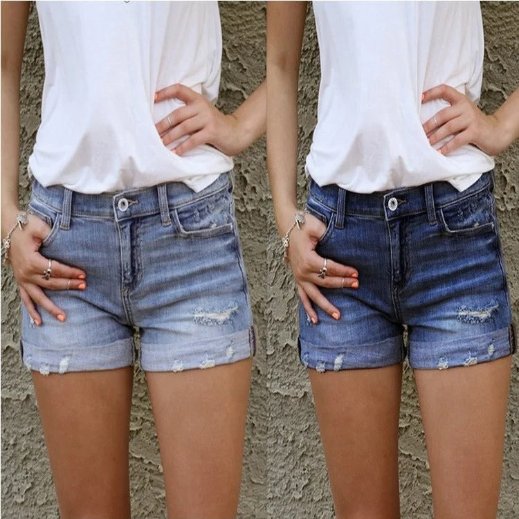 FRANCA: Kurze Denim Shorts