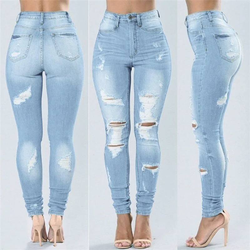 NARA: Ripped Denim Jeans - bis 3XL