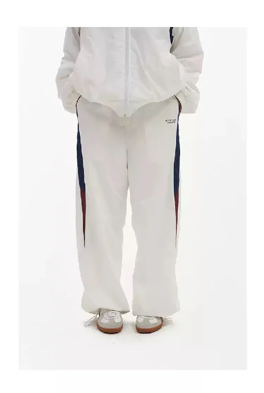 Contrast Spliced Track Pants