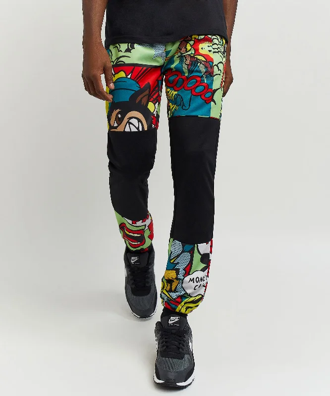 Paid Comic Print Jogger