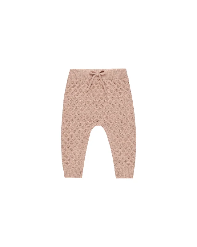 Rylee + Cru Gable Pant Rose