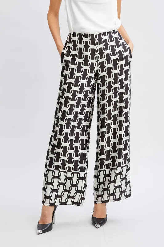 T-Tahari Geometric Chain Pant