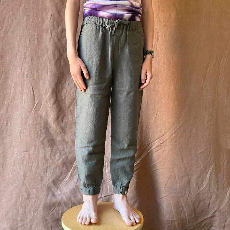 Wilder Linen Pants - Pine (7-8y) *Last Pair!